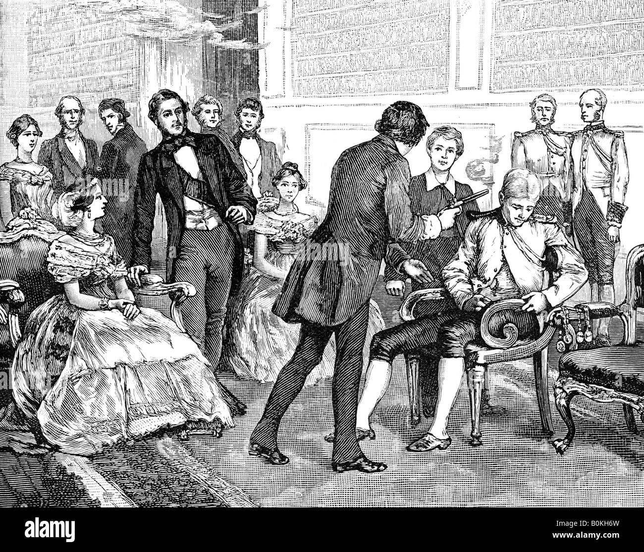 Professor Anderson in Balmoral, 1849, (1900). Künstler: unbekannt Stockfoto