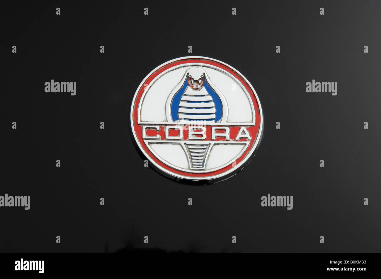 1991 AC Cobra Abzeichen Stockfoto