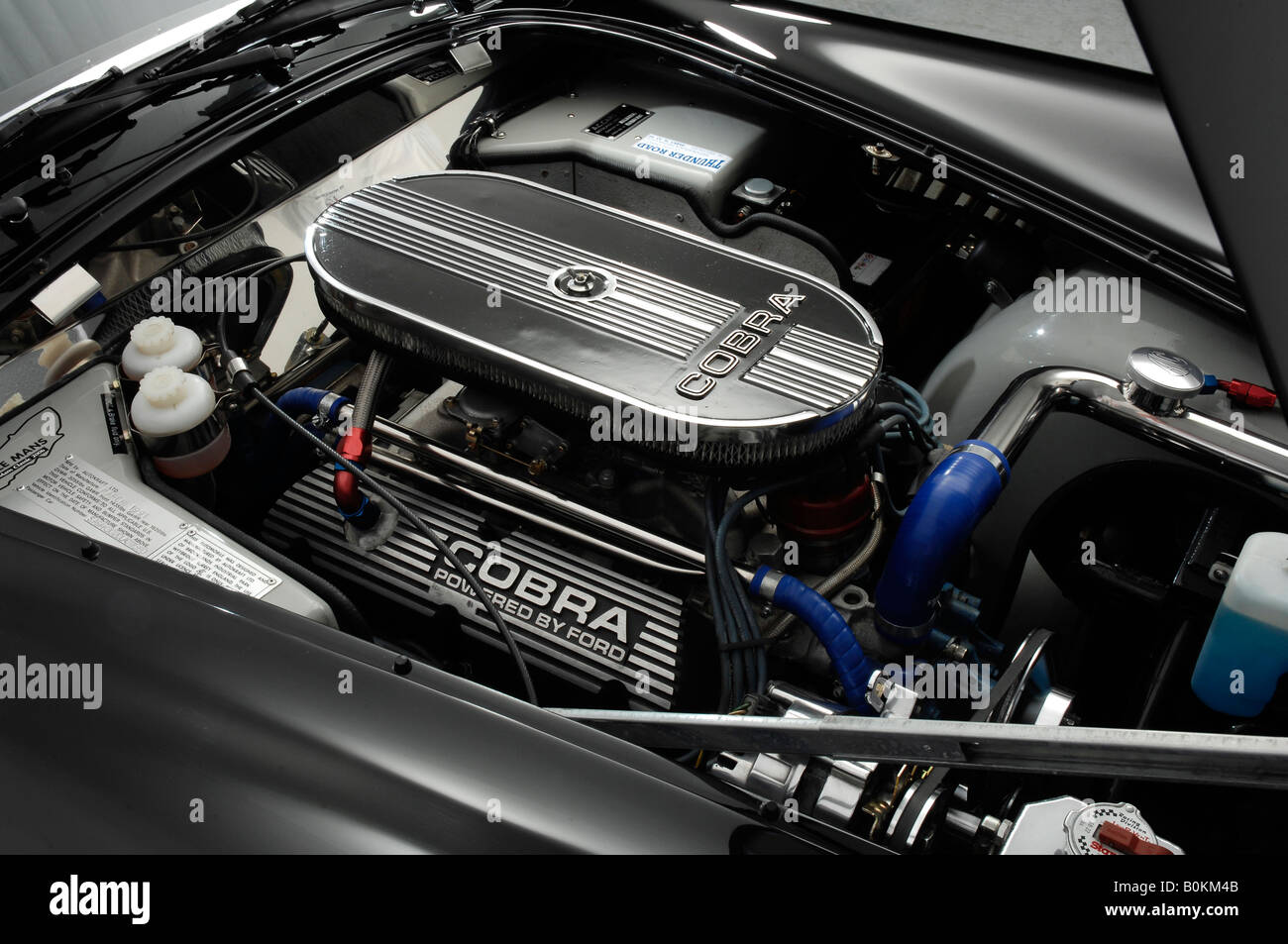 1991 AC Cobra Motor Stockfoto