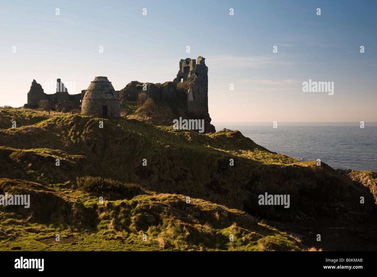 Dunure Schloss Ayrshire Schottland Stockfoto