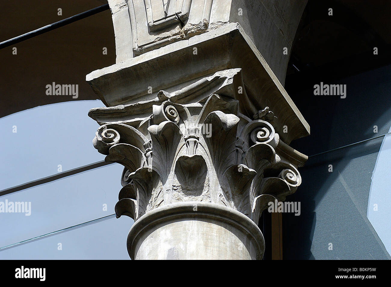 Alberti Architekt Italien Firenze Stockfoto