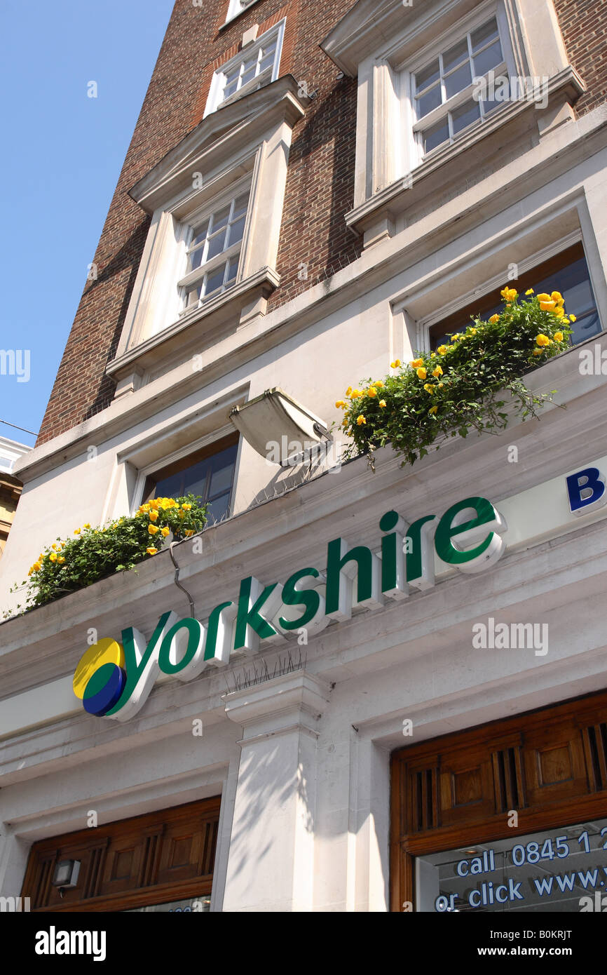 Yorkshire Building Society branch Stockfoto