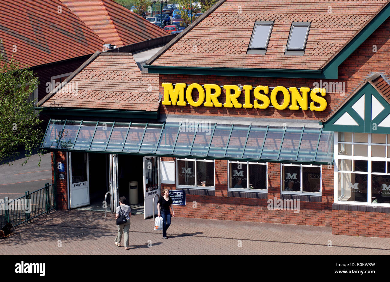 Morrisons speichern, Aldridge, West Midlands, England, UK Stockfoto