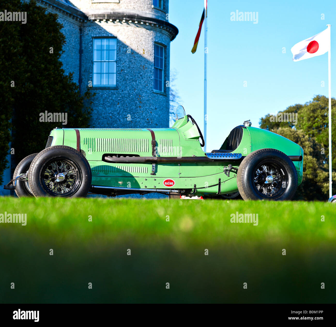 British racing grünes Ära Formel 1 f1 Racing Auto Auto Auto im Goodwood House für Goodwood Festival der Geschwindigkeit Stockfoto