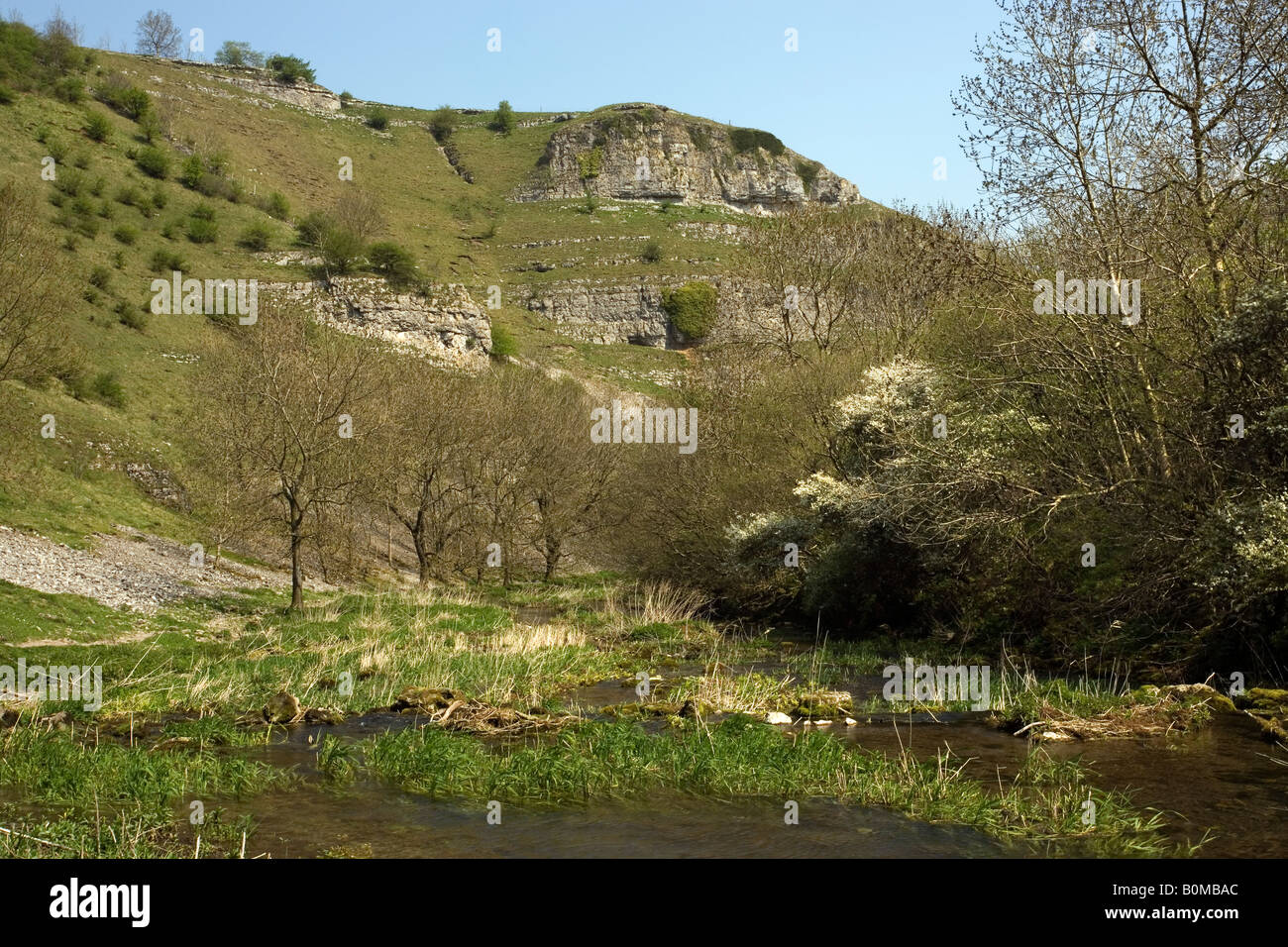 Lathkill Dale, Derbyshire, England Stockfoto