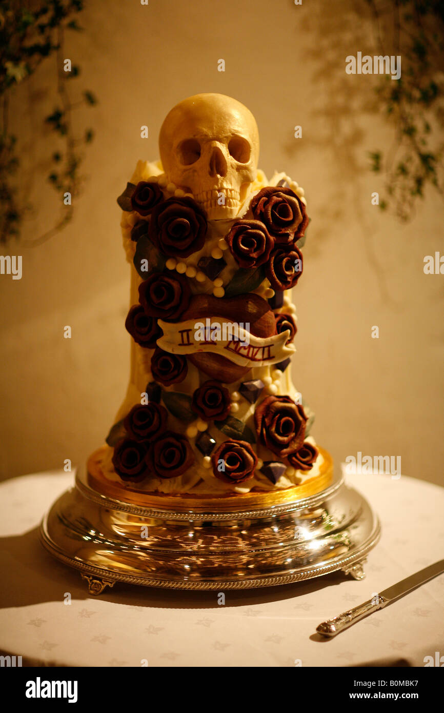 Hochzeitstorte Stockfoto