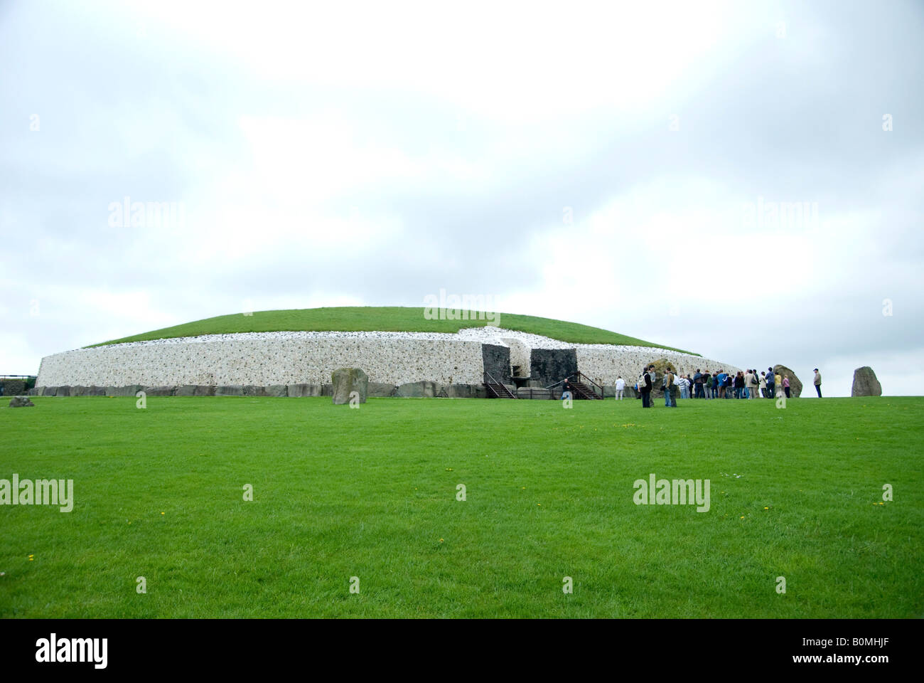 Irland - newgrange Stockfoto