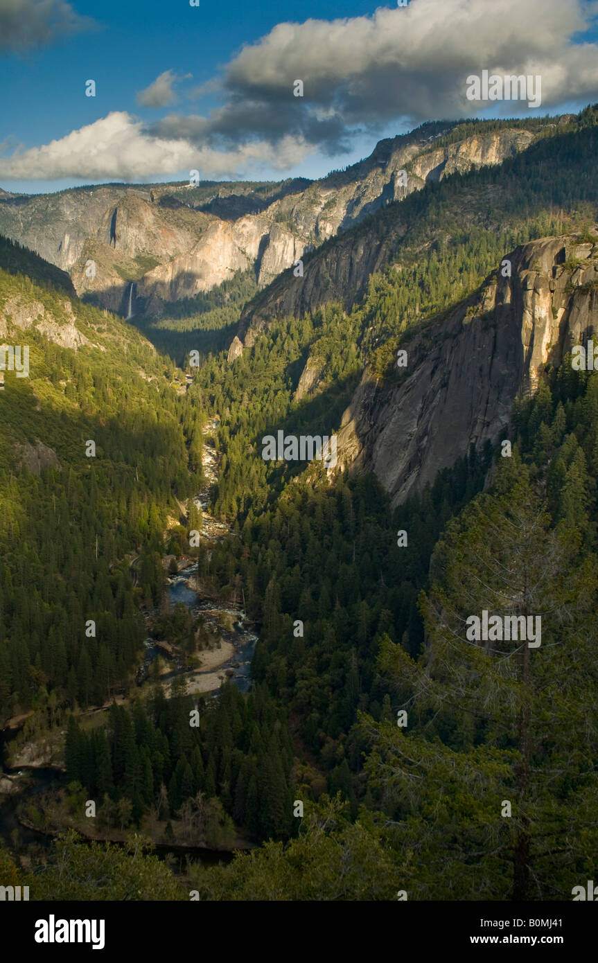 Bridalveil Fall Yosemite Valley Yosemite Nationalpark, Kalifornien Stockfoto