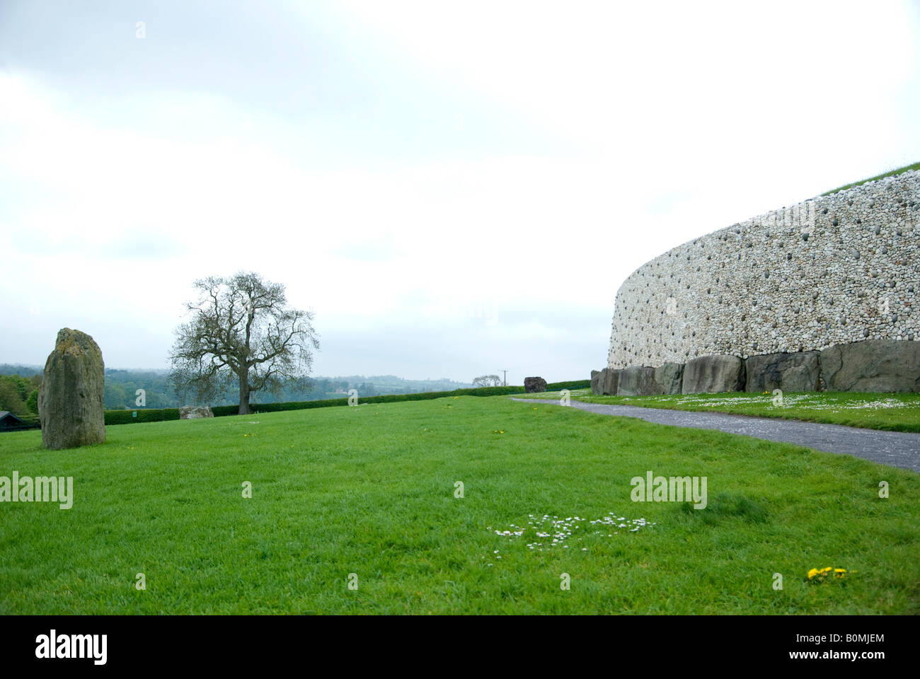 Irland - newgrange Stockfoto