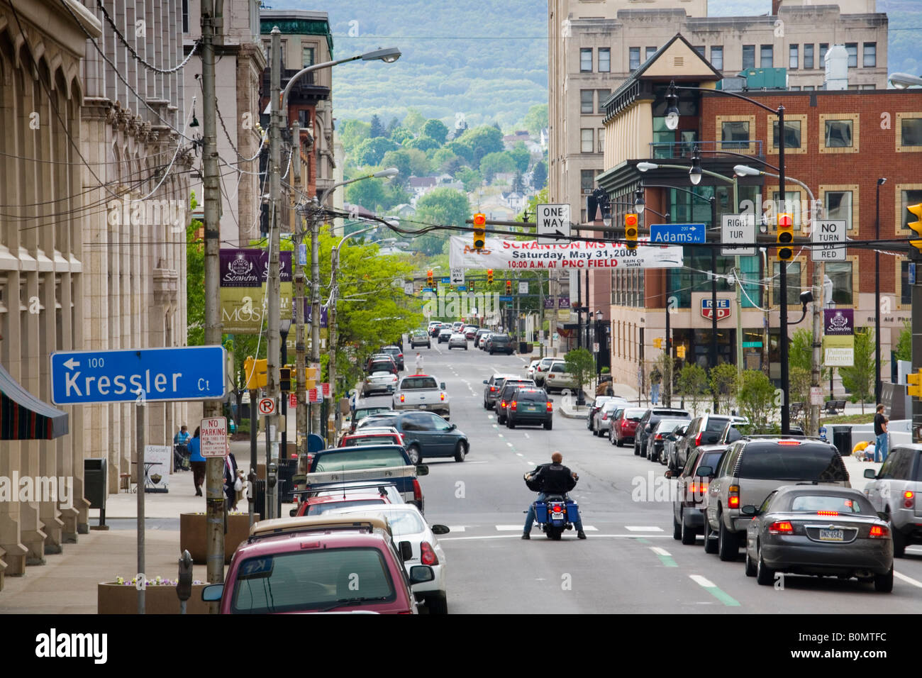 Downtown Scranton Pennsylvania Usa Stockfotos und bilder Kaufen Alamy