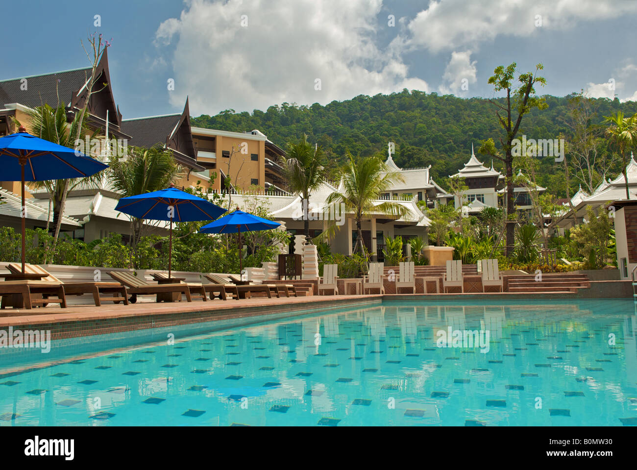 Anyavee Tupkaek Resort Tup Kaek Strand Provinz Krabi Thailand Stockfoto