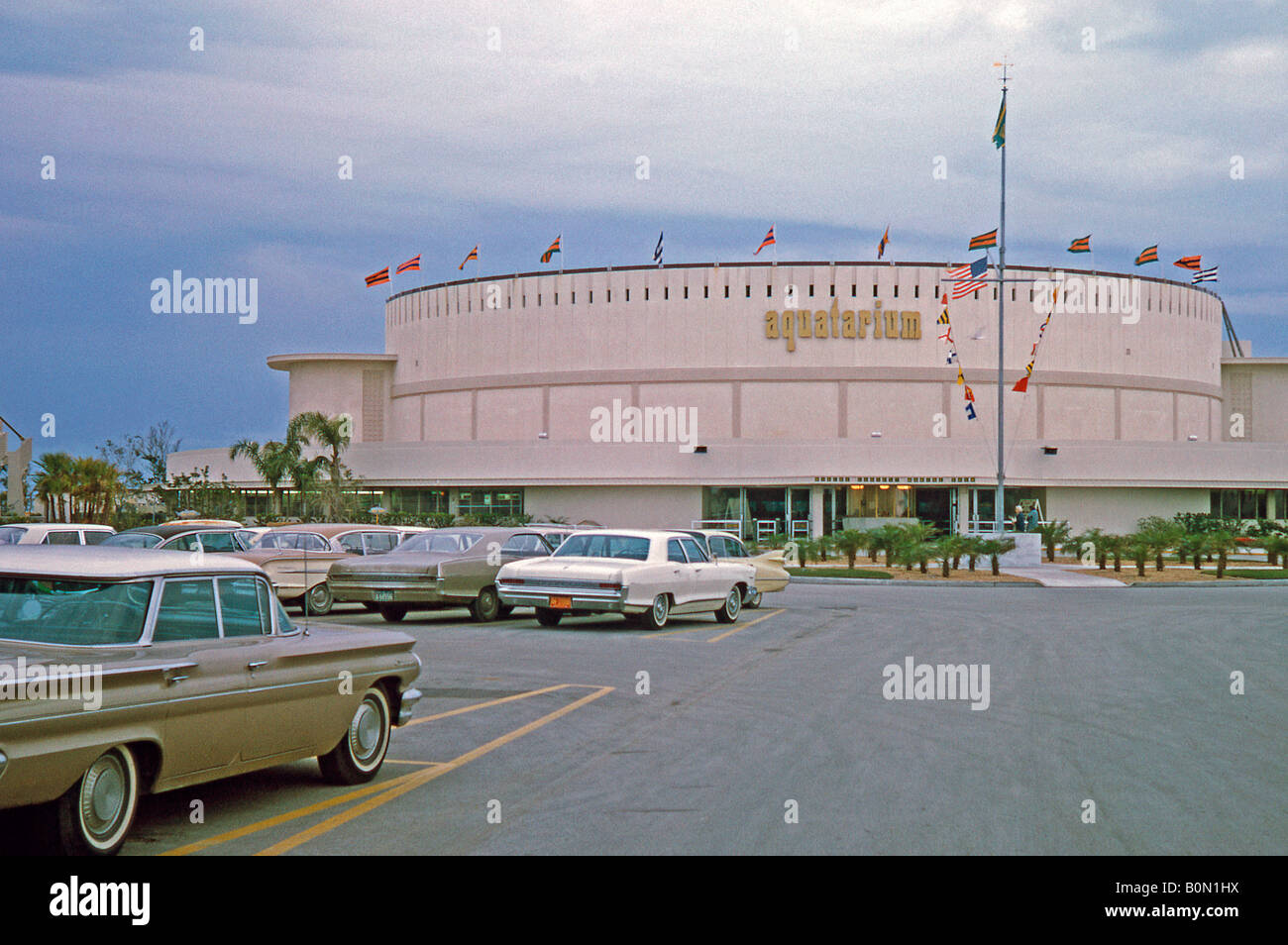 Aquatarium, St. Petersburg beach, Florida, USA, 1965 Stockfoto