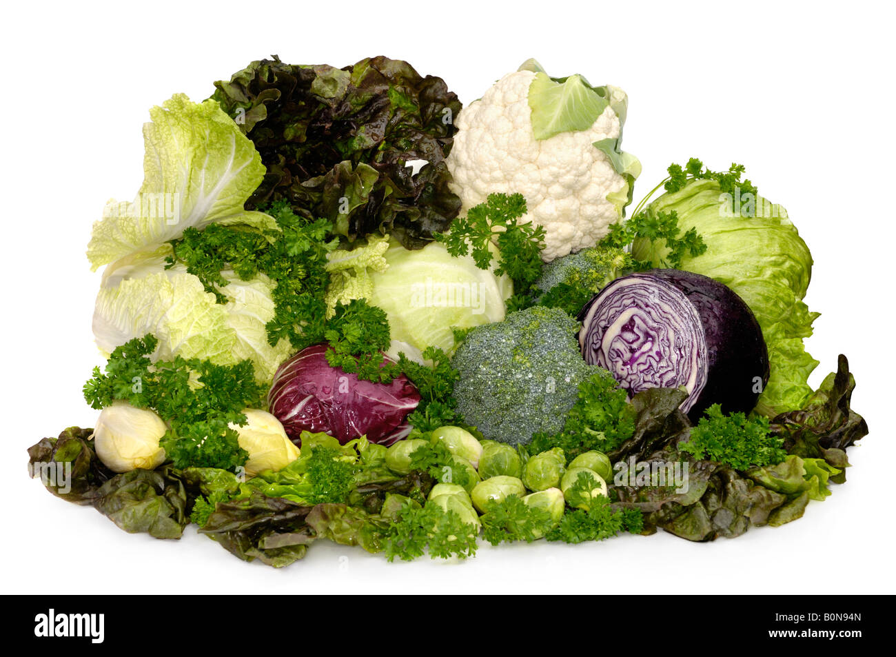 Frisches Gemüse Stilleben Stockfoto