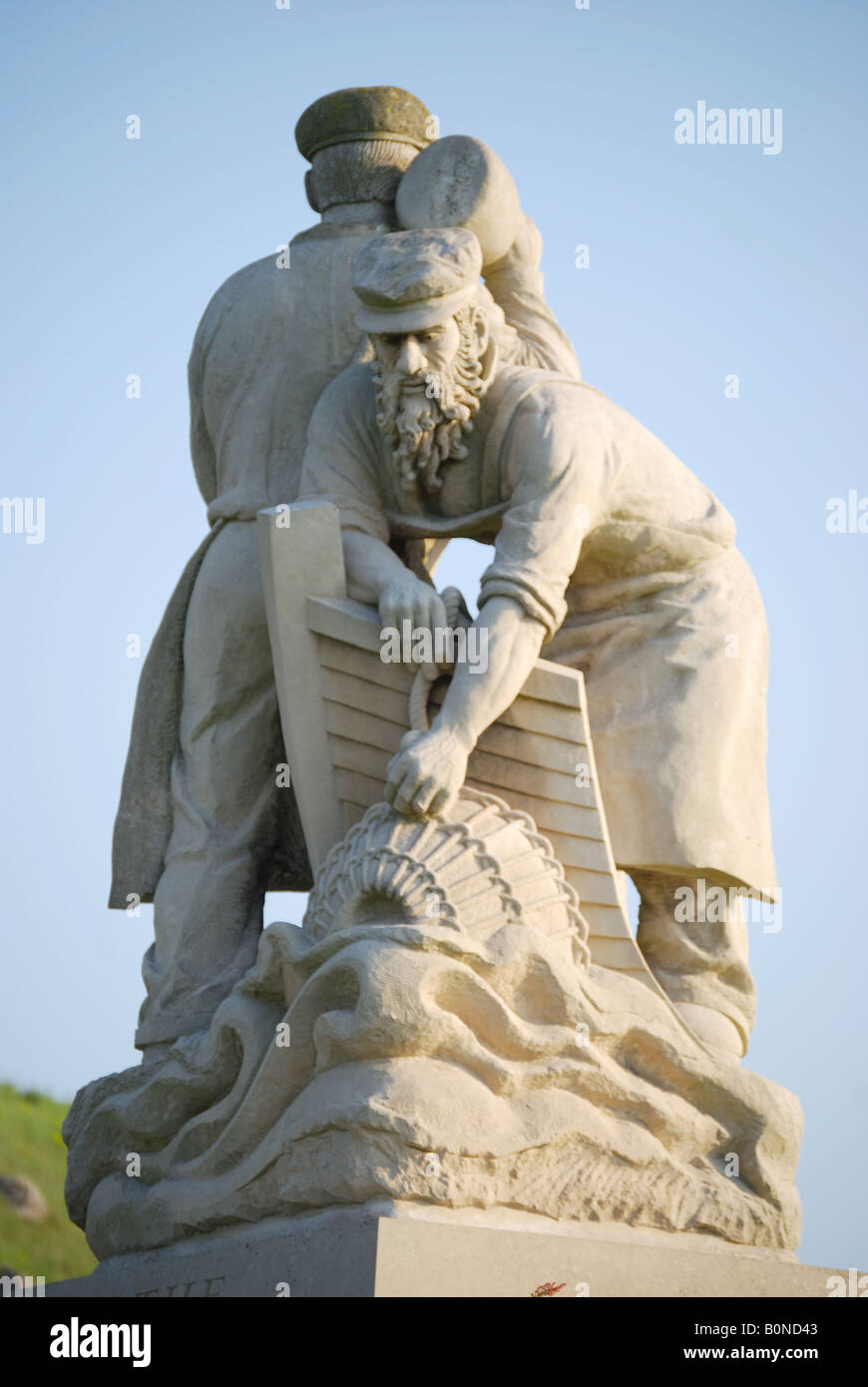 "Spirit of Portland" Statue, Isle of Portland, Dorset, England, Vereinigtes Königreich Stockfoto