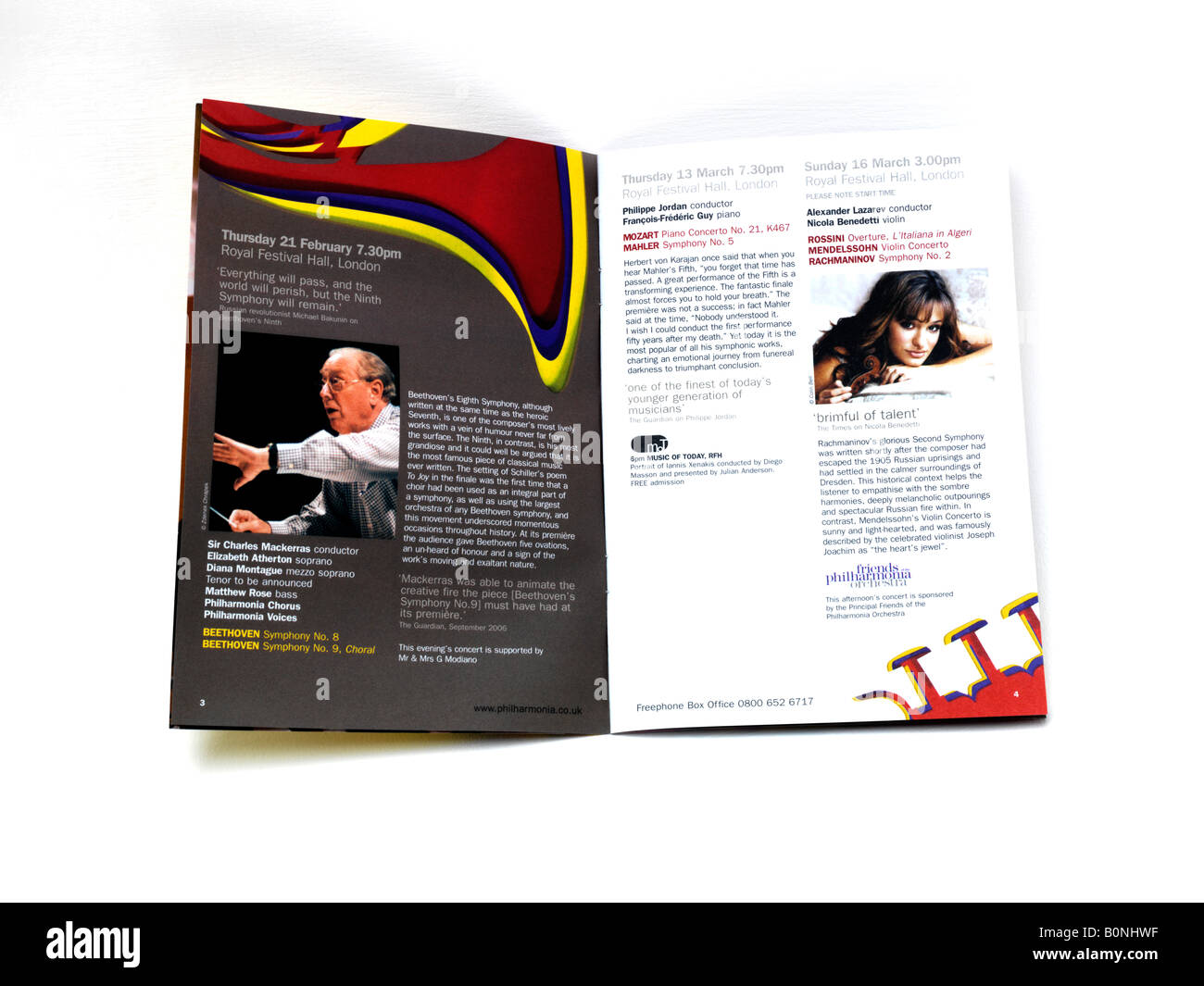 Konzerte mit Datteln Stockfoto