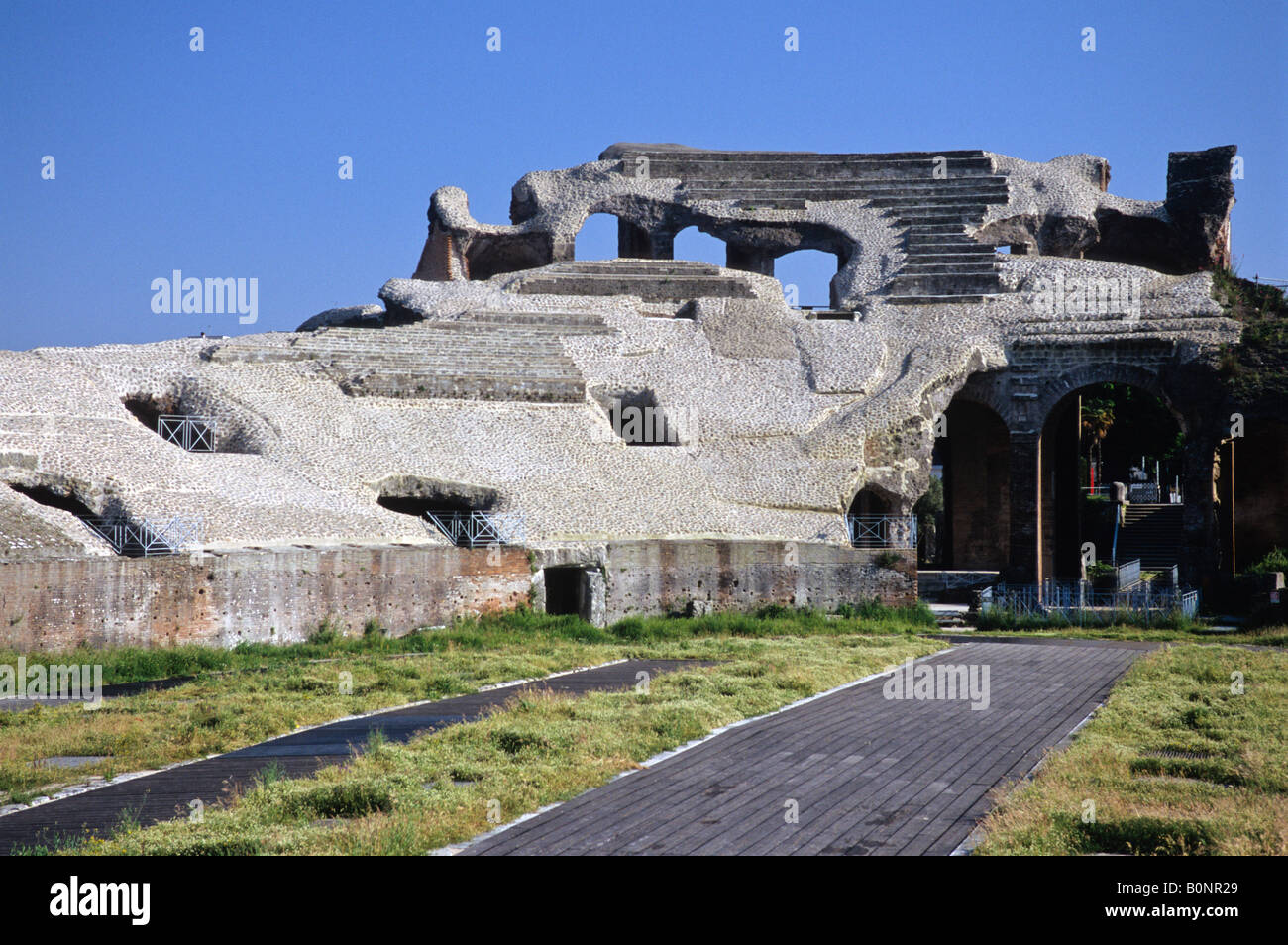 Amphitheater, Santa Maria Capua Vetere, Provinz Caserta, Kampanien, Italien Stockfoto