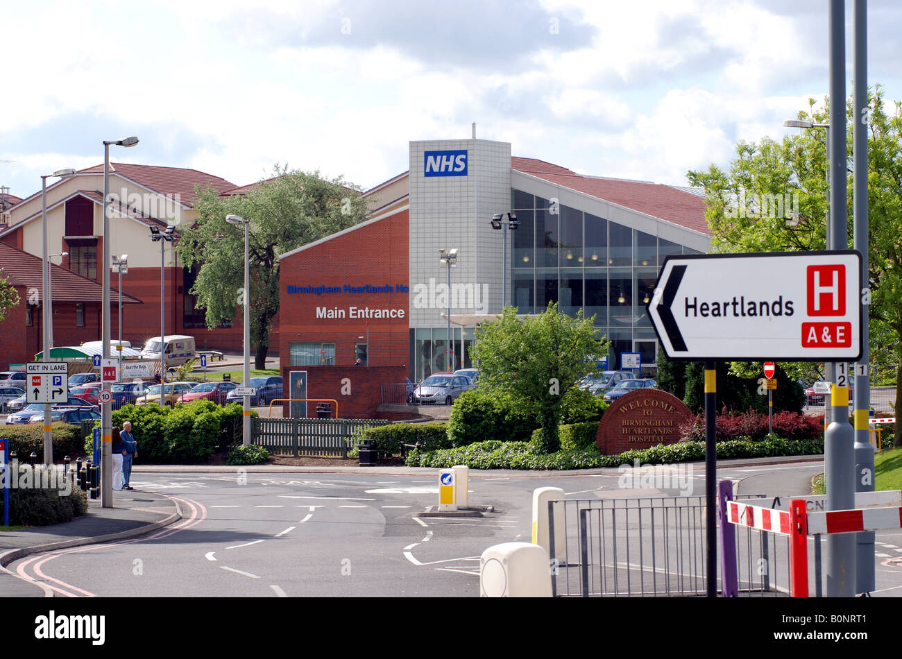 Birmingham Heartlands Hospital, West Midlands, England, UK Stockfoto