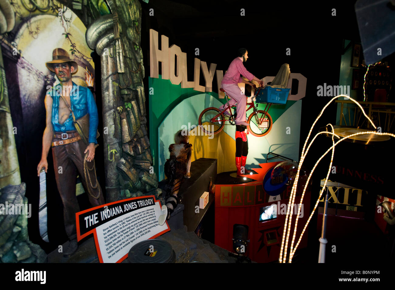 Hollywood Guinness World of Records Museum Los Angeles California Vereinigten Staaten von Amerika Stockfoto