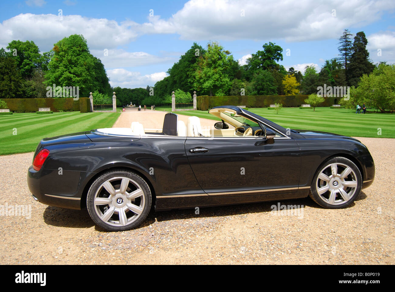 Bentley Azure Cabrio, Cliveden, Buckinghamshire, England, Vereinigtes Königreich Stockfoto