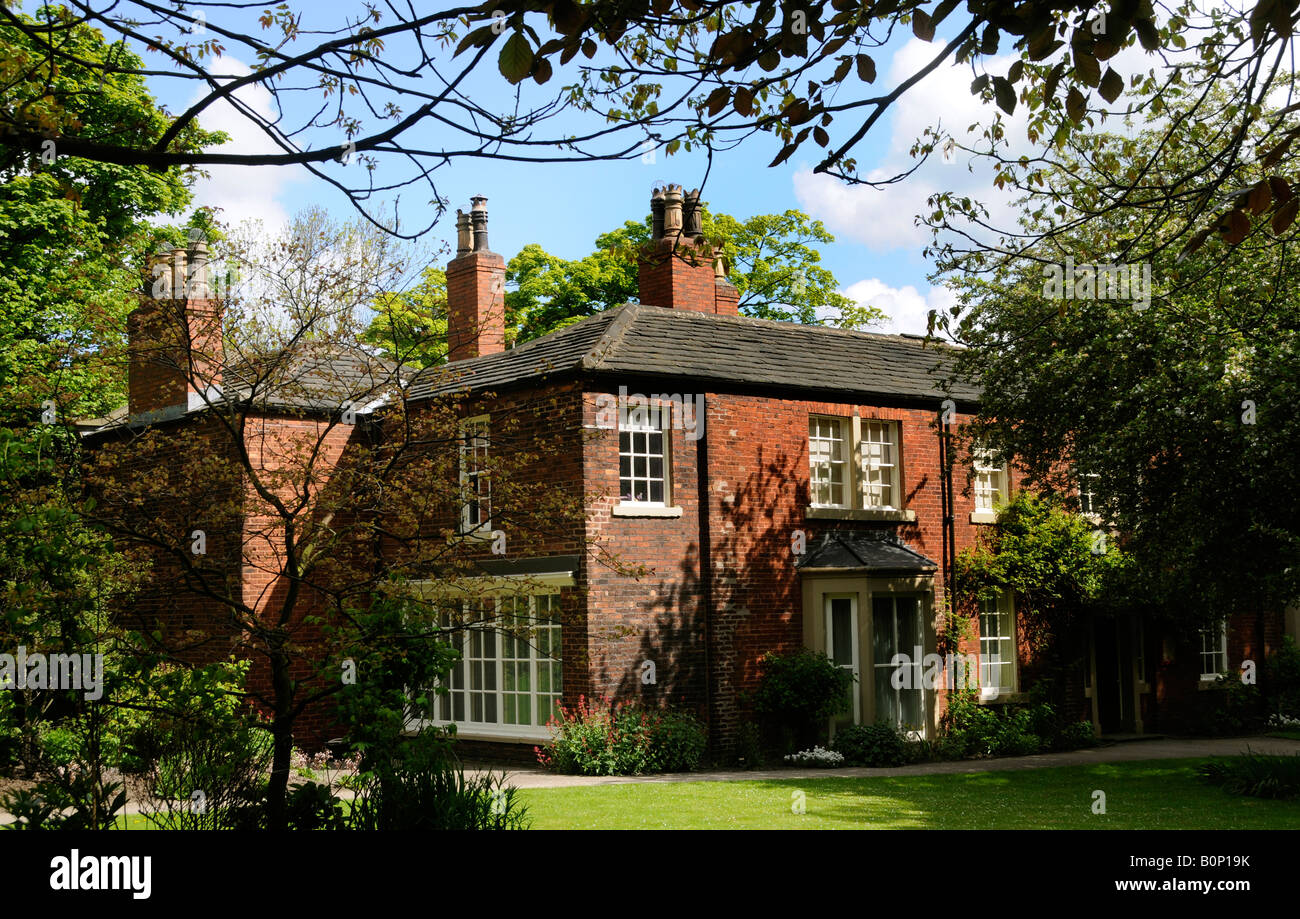 Red House Home der Mary Taylor Freundin von Charlotte Bronte Gomersal Stockfoto