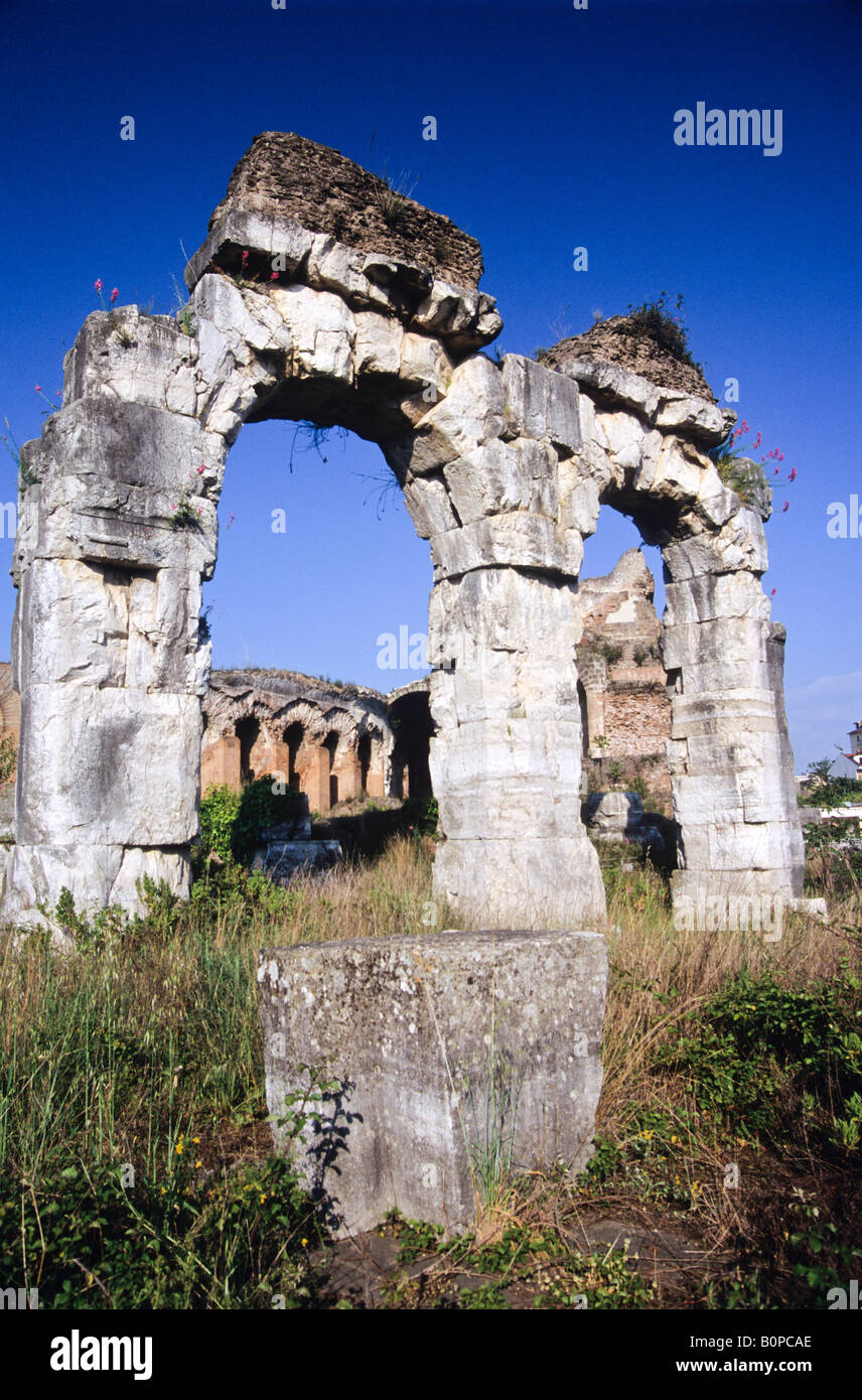 Amphitheater, Santa Maria Capua Vetere, Provinz Caserta, Kampanien, Italien Stockfoto