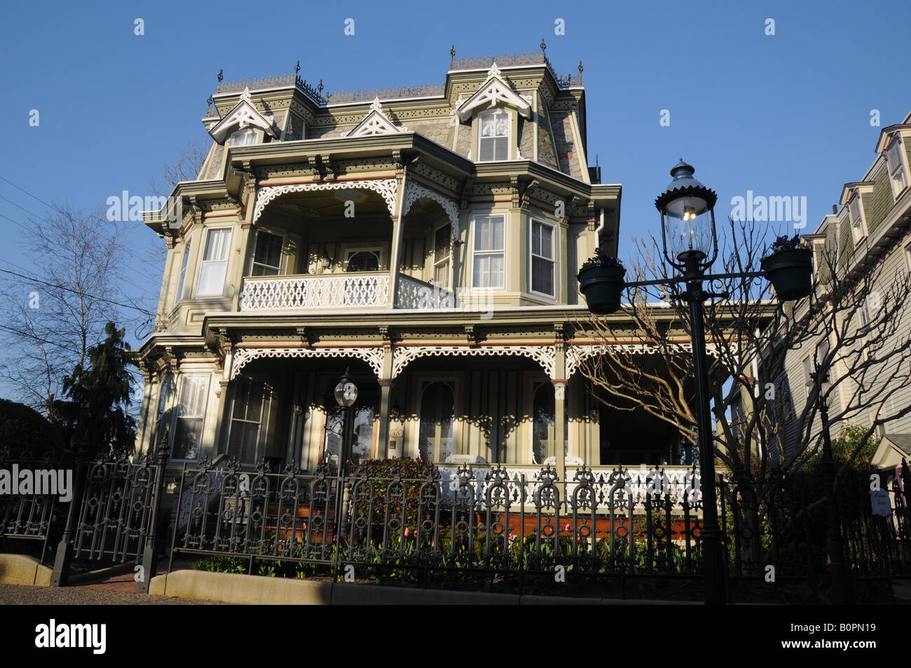 Viktorianisches Haus, Cape May, New Jersey, USA Stockfoto