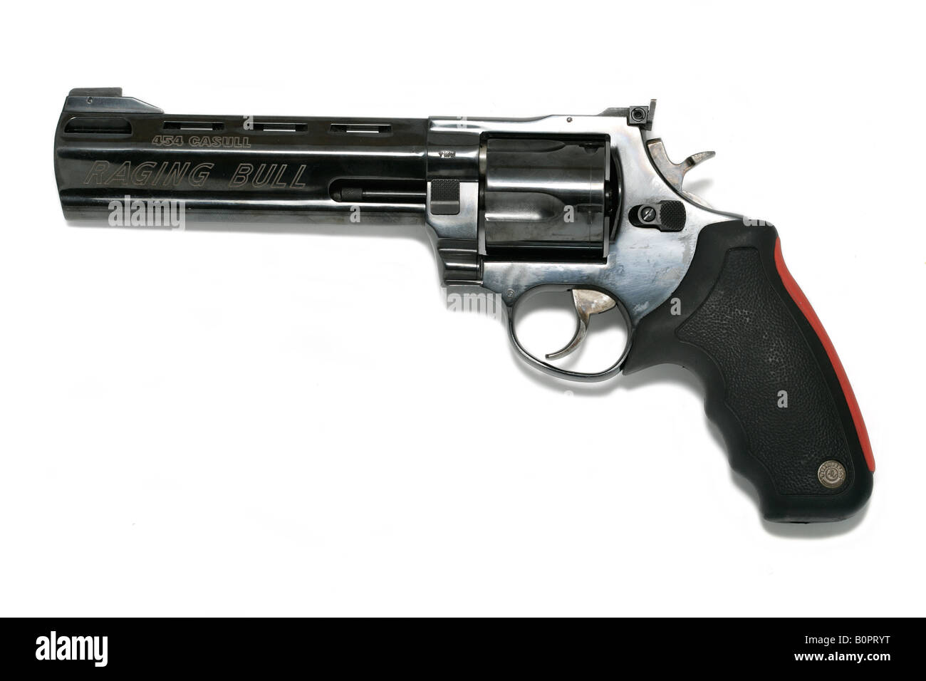 Taurus 454 Raging Bull Gasull Pistole Pistole Handpistole Stockfoto