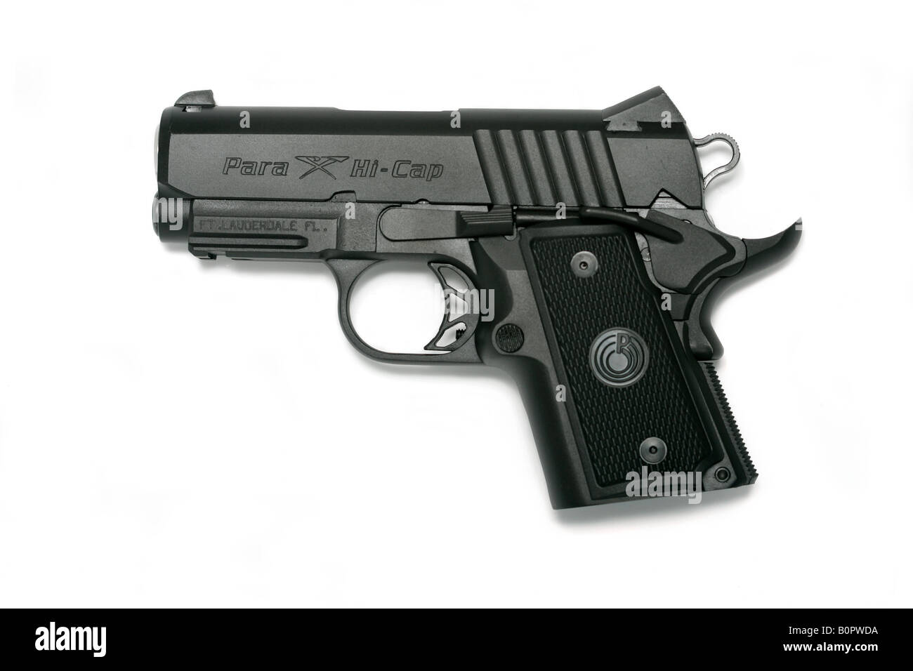 ORD PARA Ordnance inc FL. Lauderdale FL Pistole Hand Pistole Pistole 1911 Hi-Cap Stockfoto