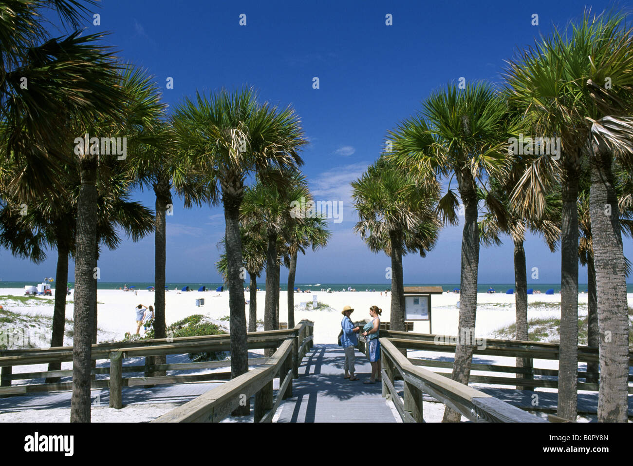Clearwater Beach St Petersburg Florida USA Stockfoto