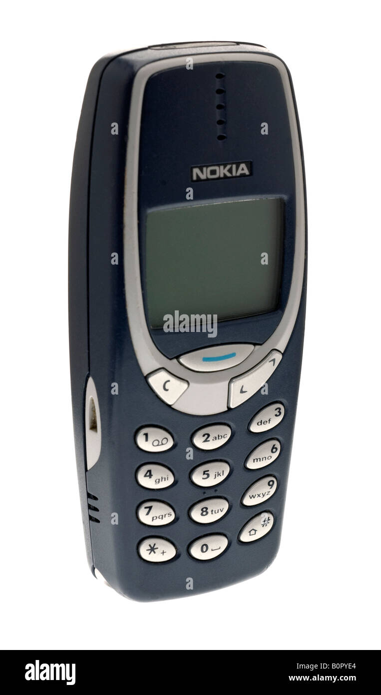 Alte Nokia-Mobiltelefon. Stockfoto