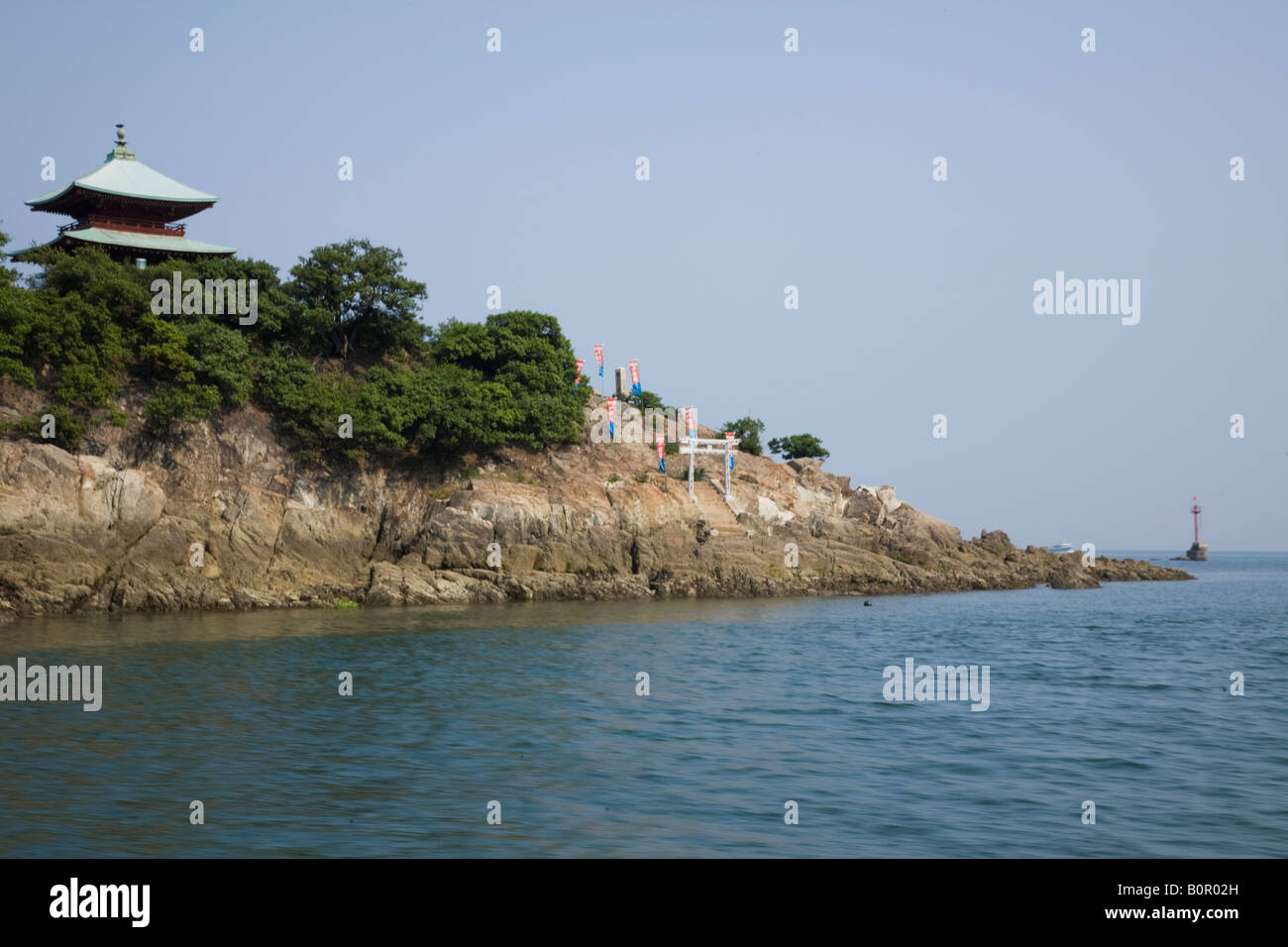 Benten Insel Stockfoto