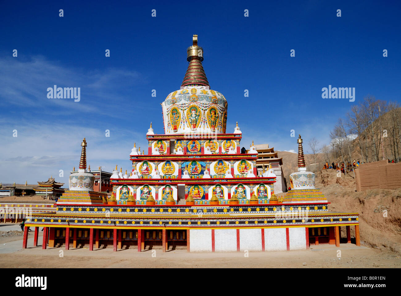 Buddha: A Vertretung oder Abbild von Buddha. Stockfoto
