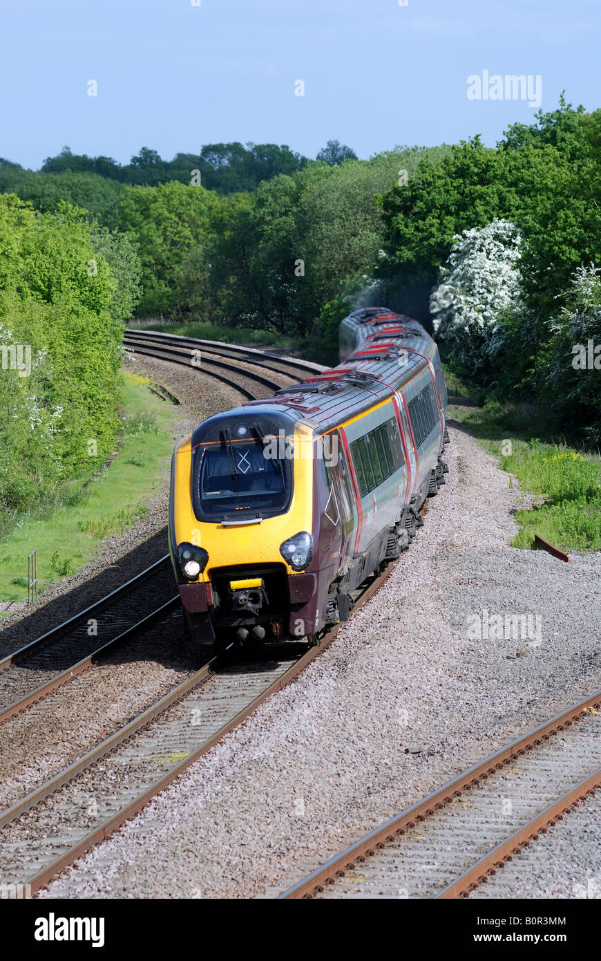 Arriva Cross Country Voyager Diesel-Zug, UK Stockfoto