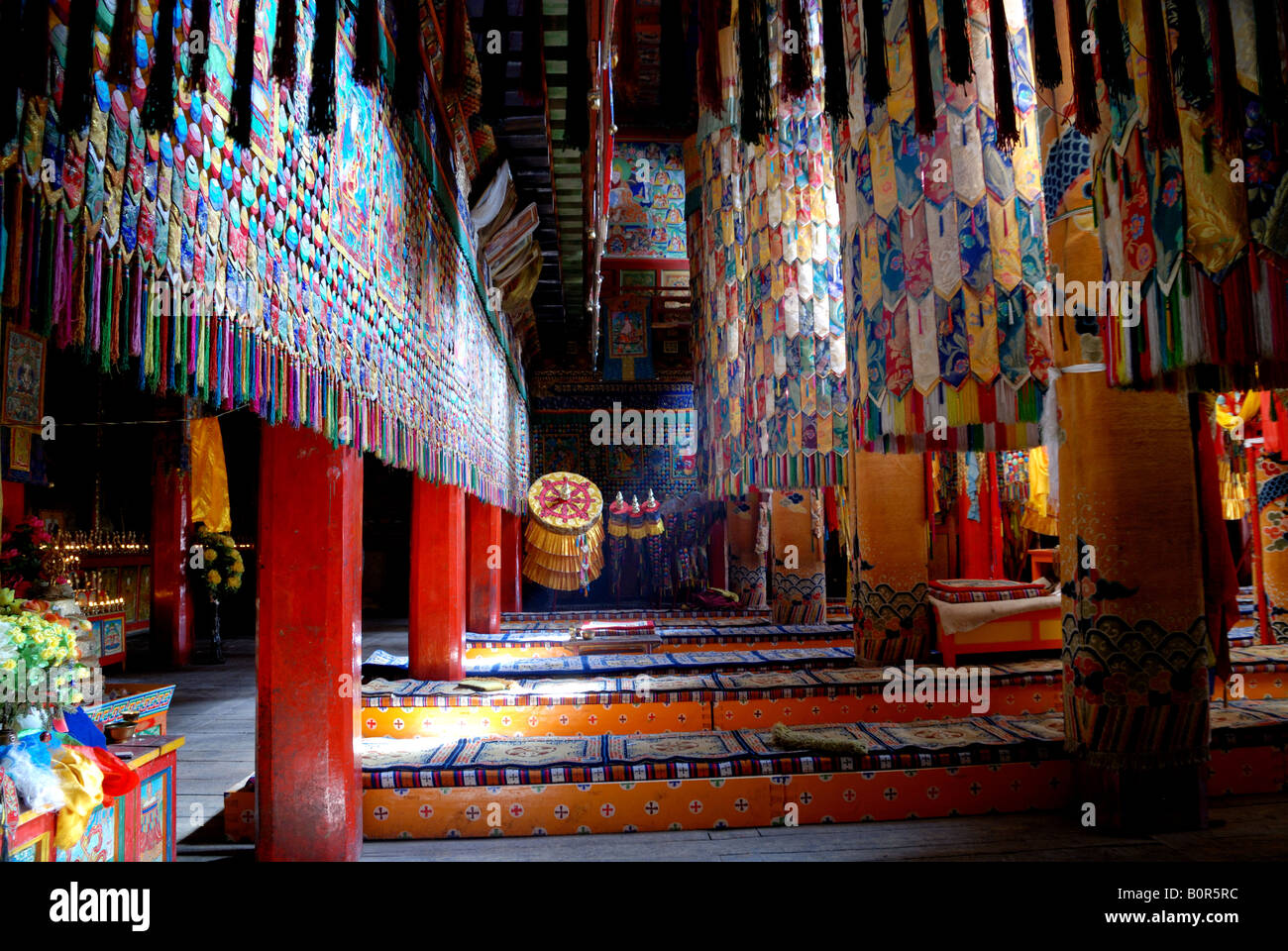 Buddhistische Kapellen Stockfoto