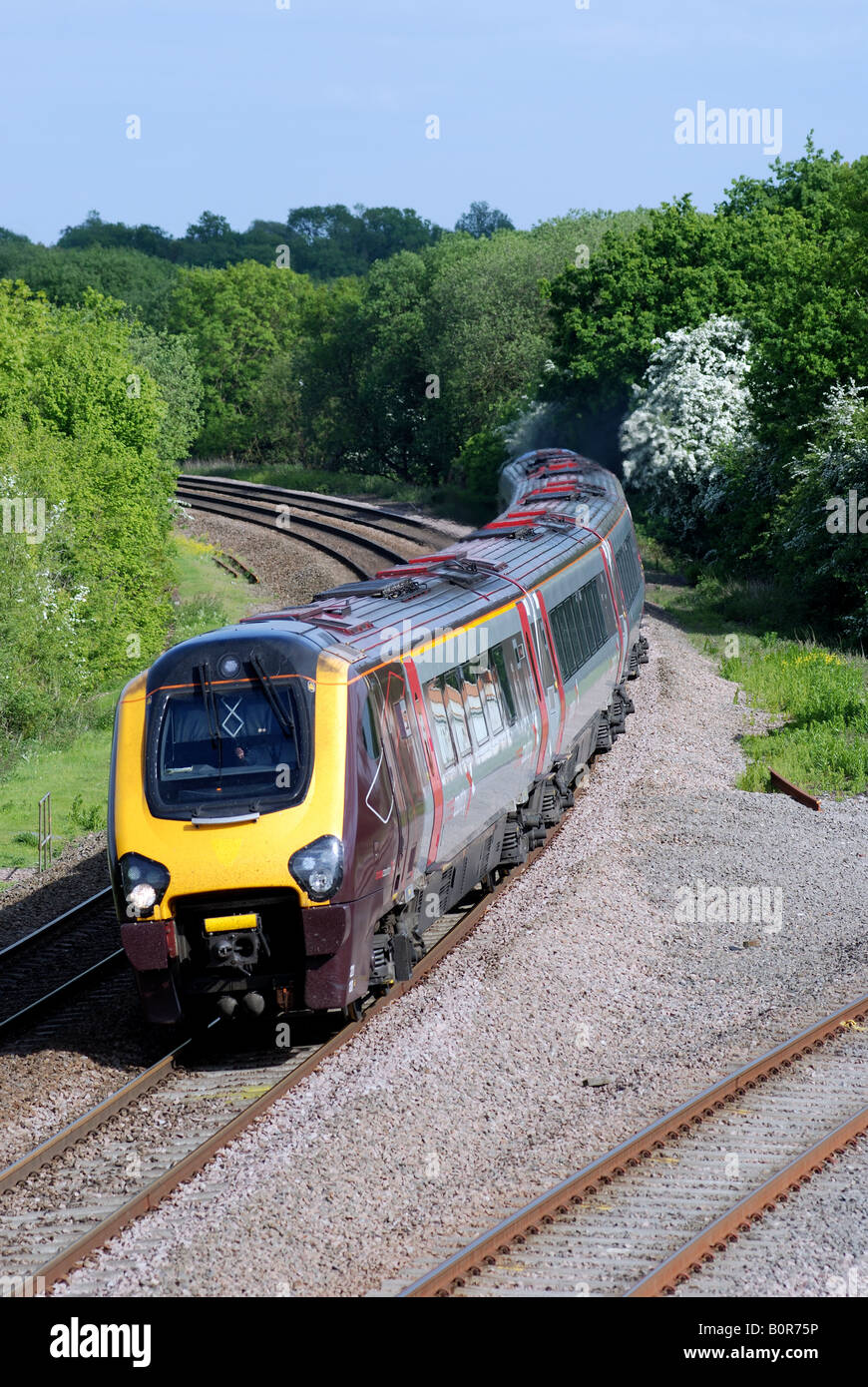 Arriva Cross Country Voyager Diesel-Zug, UK Stockfoto