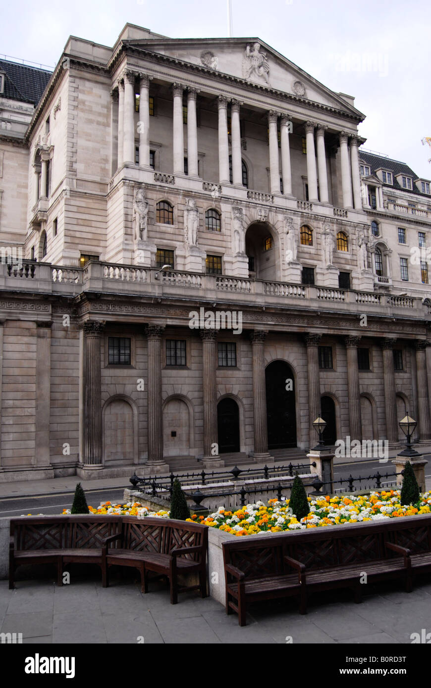 Bank von England London Stockfoto