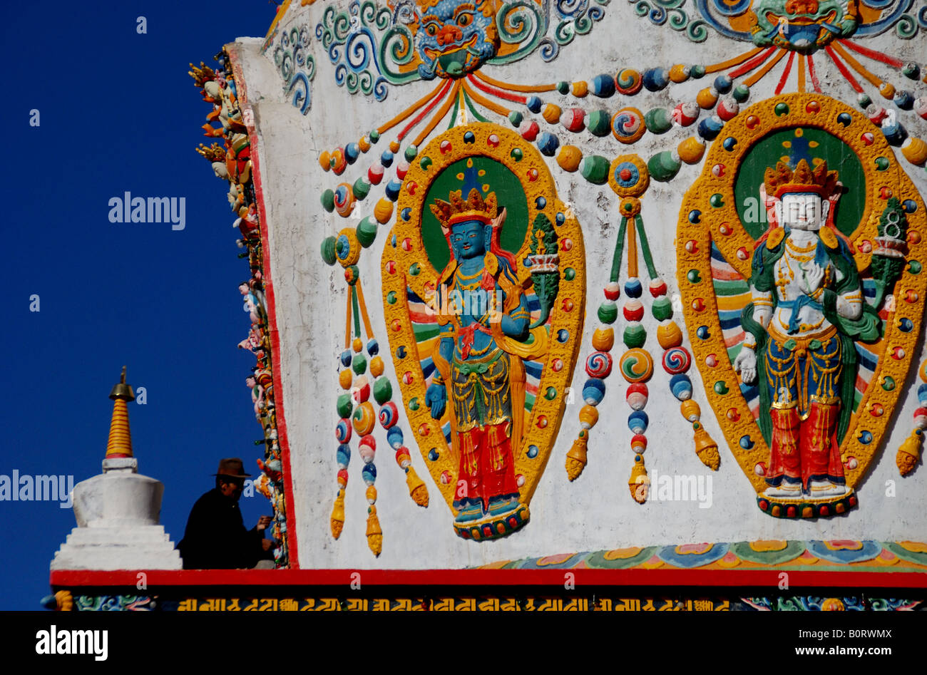Buddha: A Vertretung oder Abbild von Buddha. Stockfoto