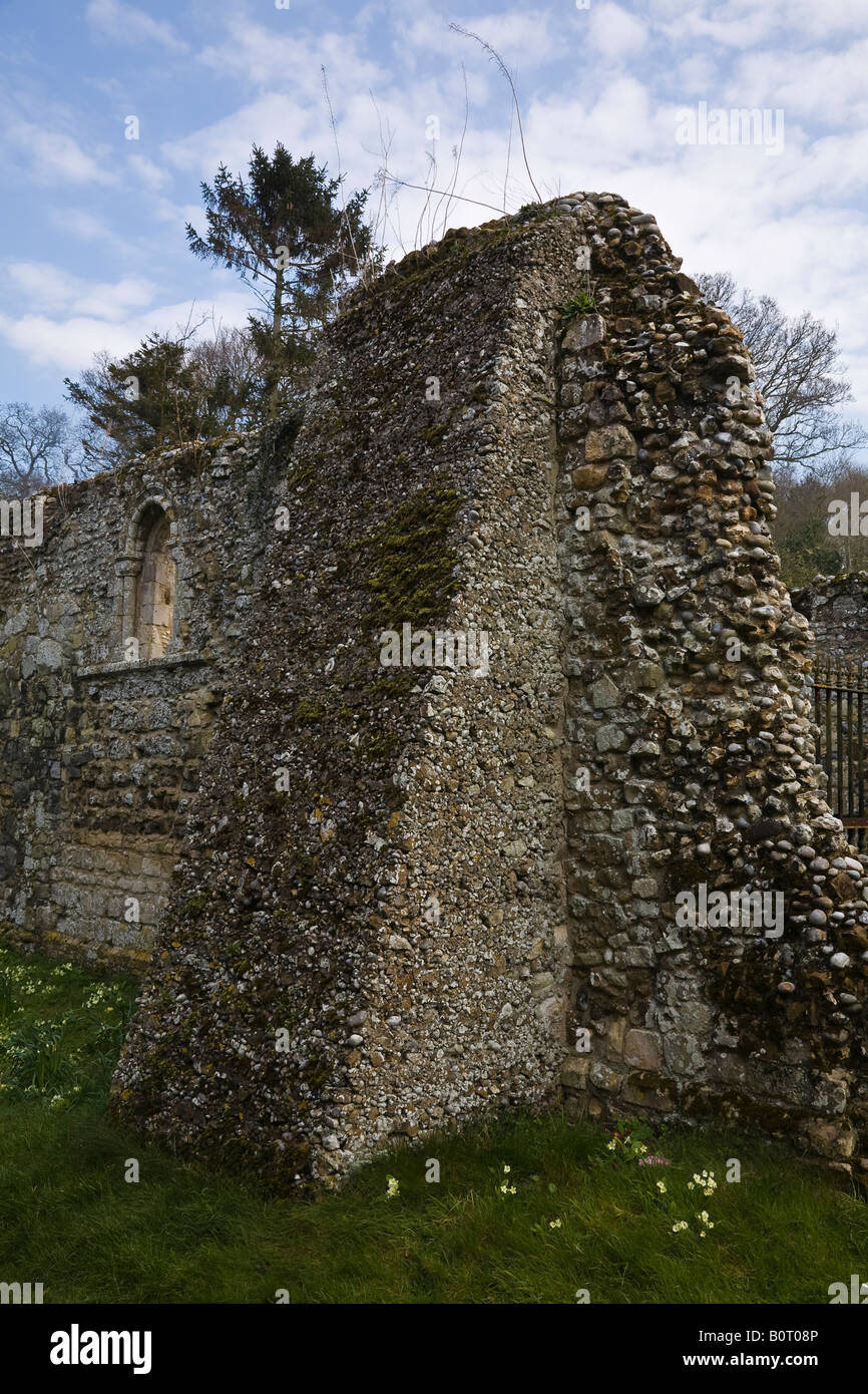 Dunwich Aussätzigen Kapelle im St. James Friedhof, Suffolk, England Stockfoto