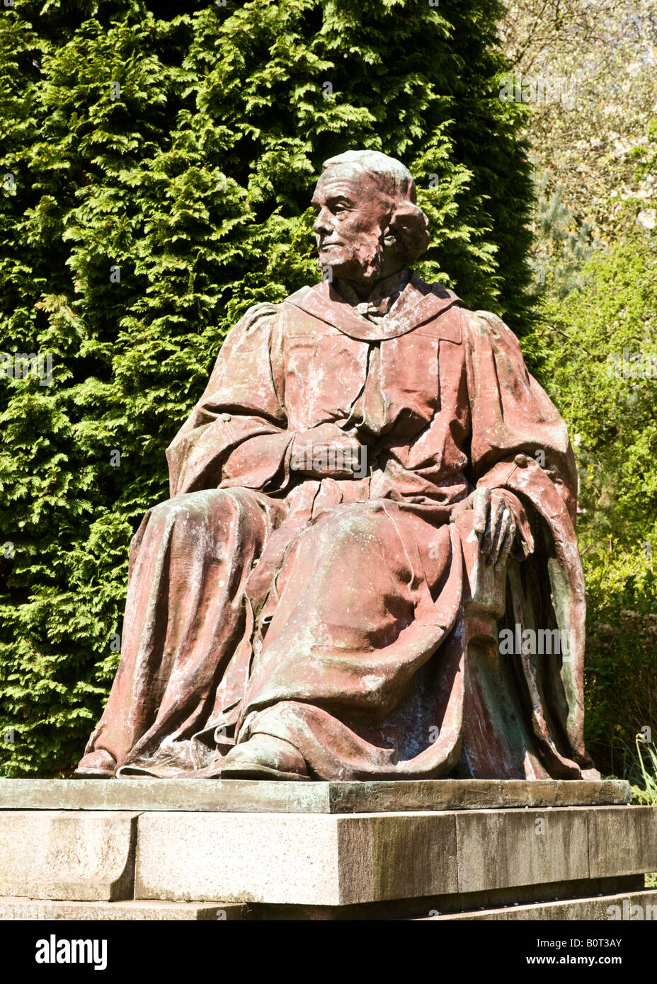 George Henry Paulin Statue von Joseph Lister, Kelvingrove Park, Glasgow, Schottland. Stockfoto