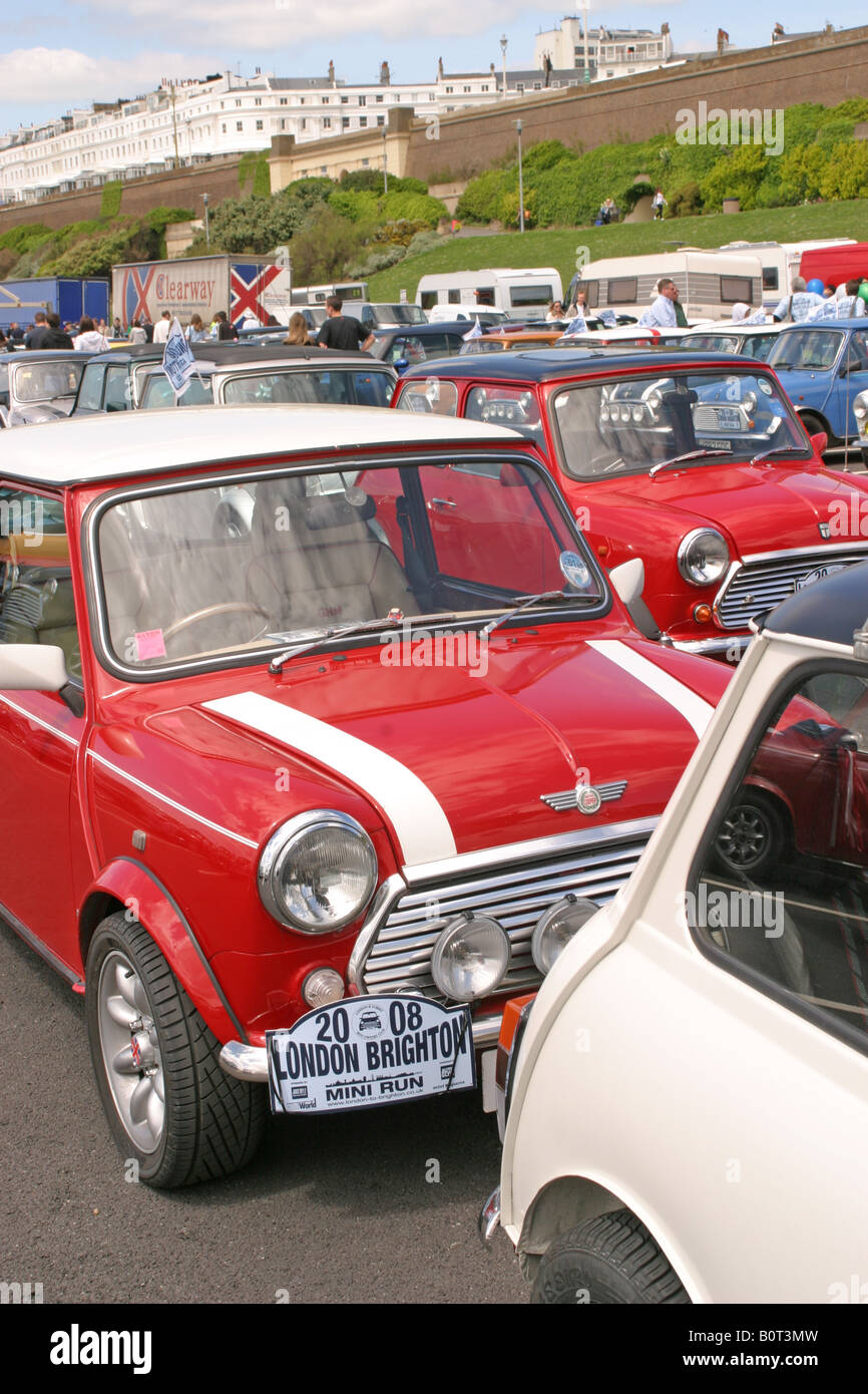 London to Brighton Mini Run Mai 2008 Stockfoto