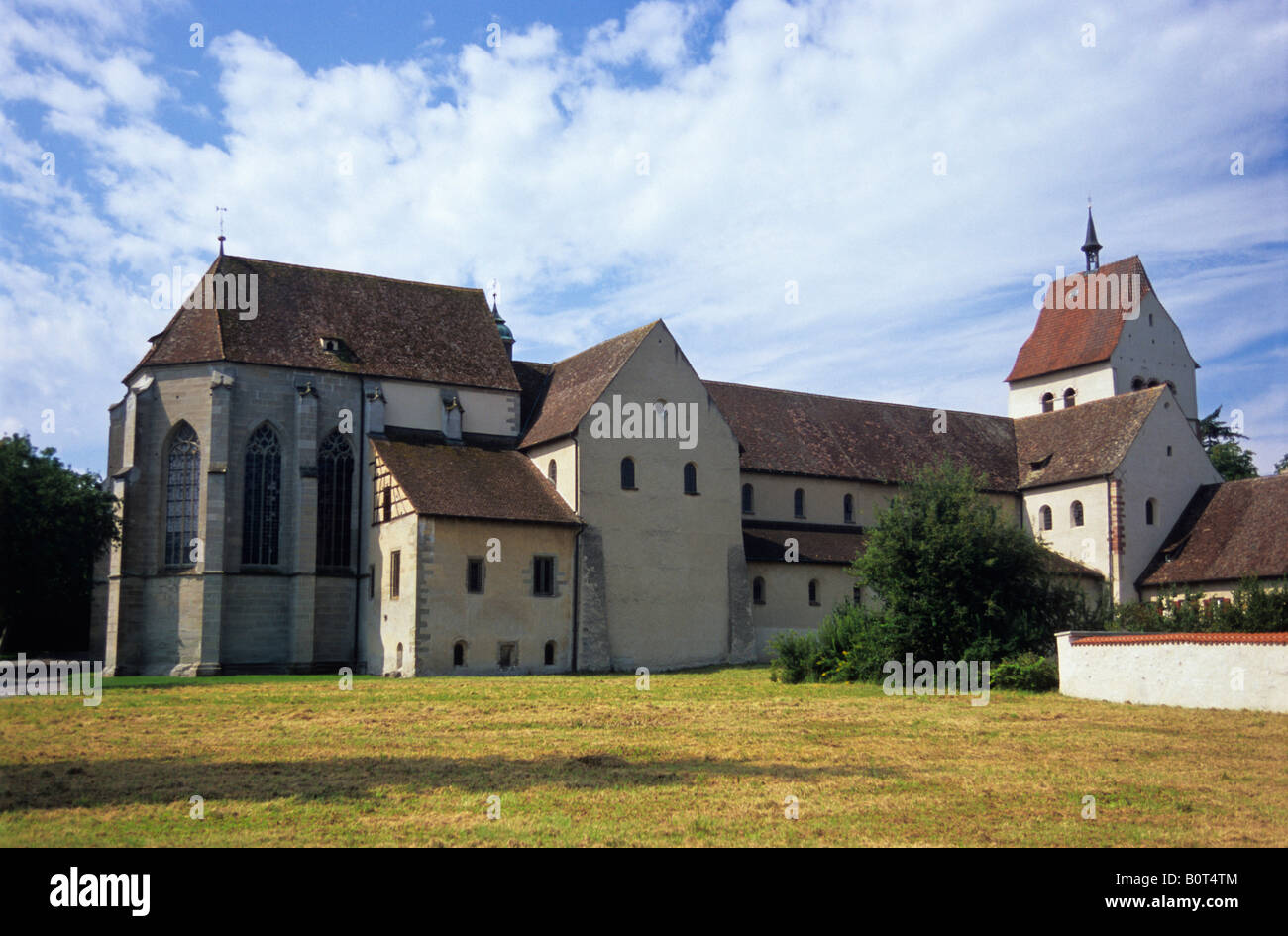 Die einzelartigen des Heiligen Markus auf der klösterlichen Insel Reichenau, Kreis Konstanz, Baden Württemberg, Deutschland Stockfoto