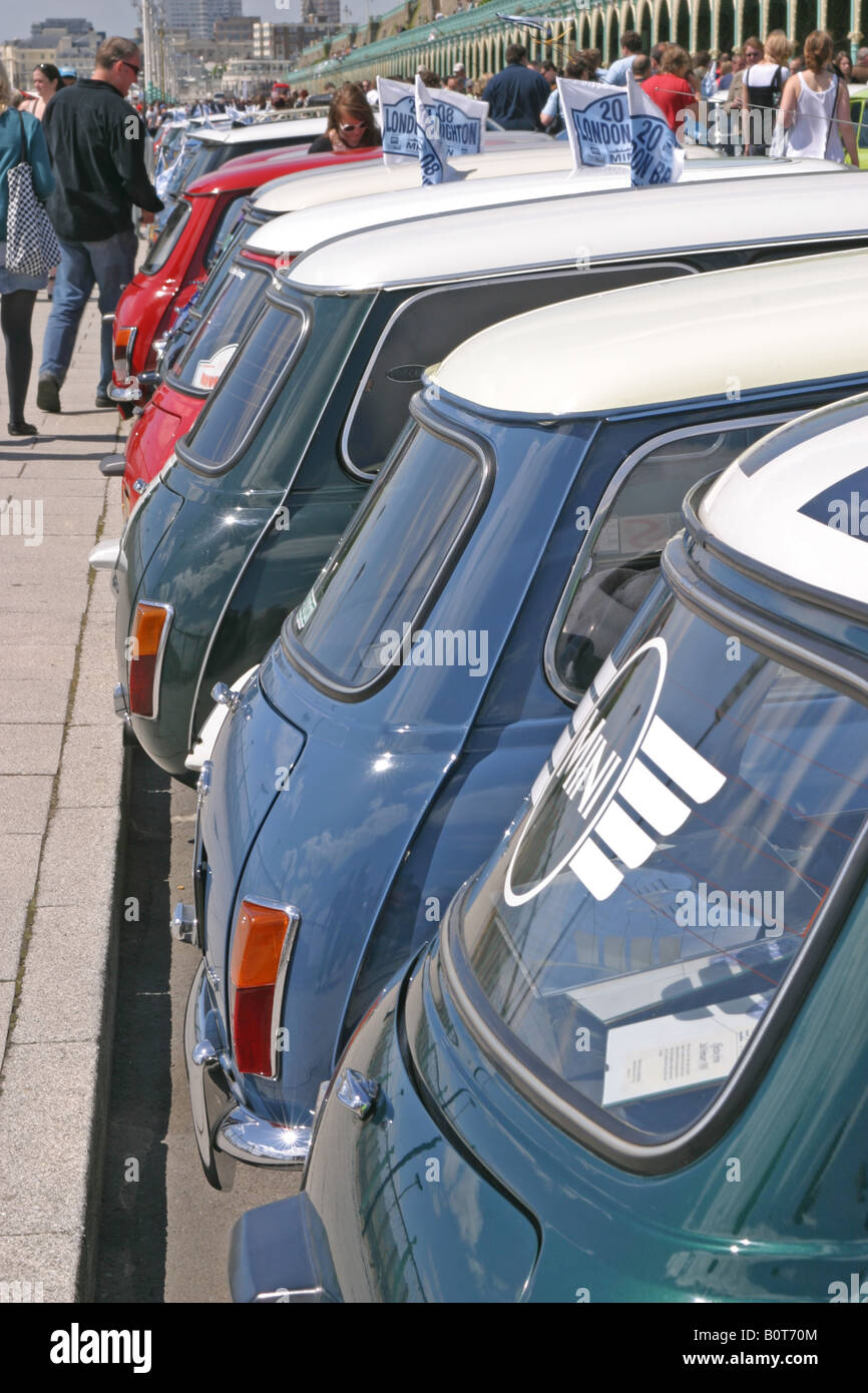 London to Brighton Mini Run Mai 2008 Stockfoto