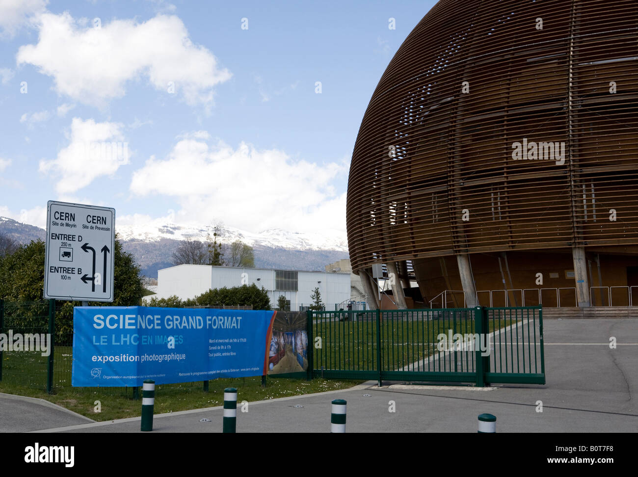 Der Welt von Wissenschaft und Innovation auf dem Europäischen Teilchen Forschung Labor CERN Genf Schweiz. Stockfoto
