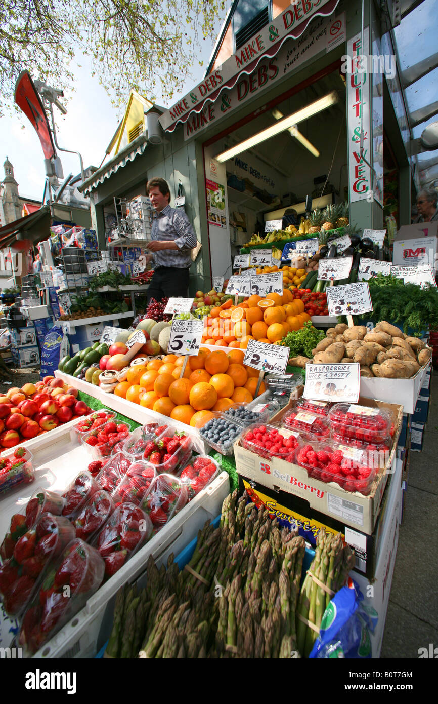 Norwich-Markt Stockfoto