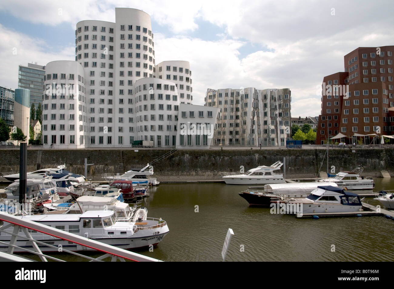 Düsseldorf mit Stockfoto