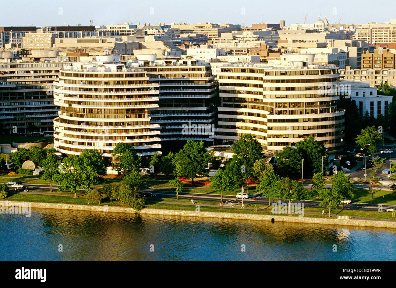 Watergate-Komplex, Washington, D.C., Amerika Stockfoto
