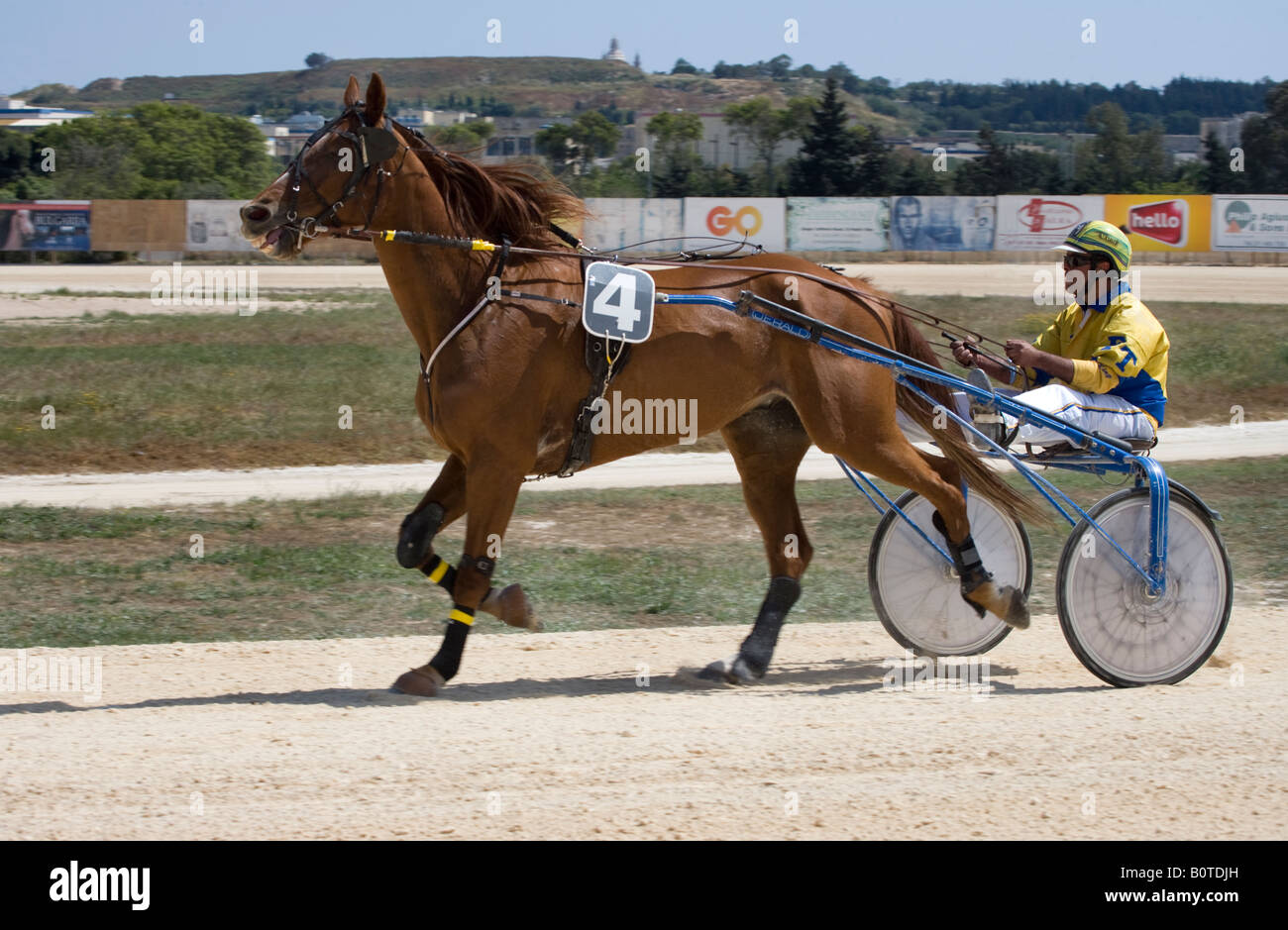 Horse Racing Track Marsa Valletta Malta Stockfoto