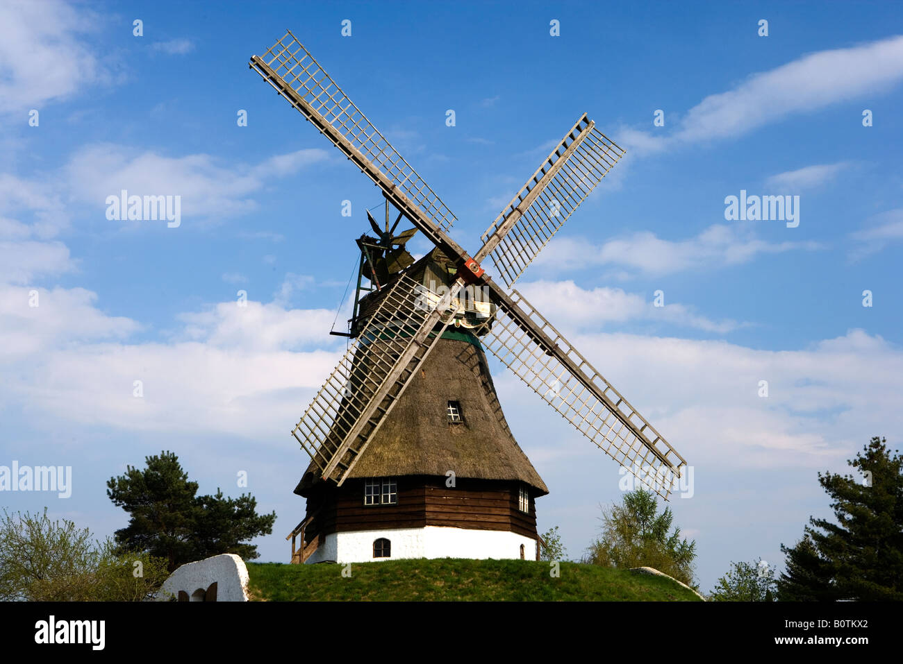 Internationales Wind- und Wassermühle Museum Gifhorn-Niedersachsen-Deutschland Stockfoto