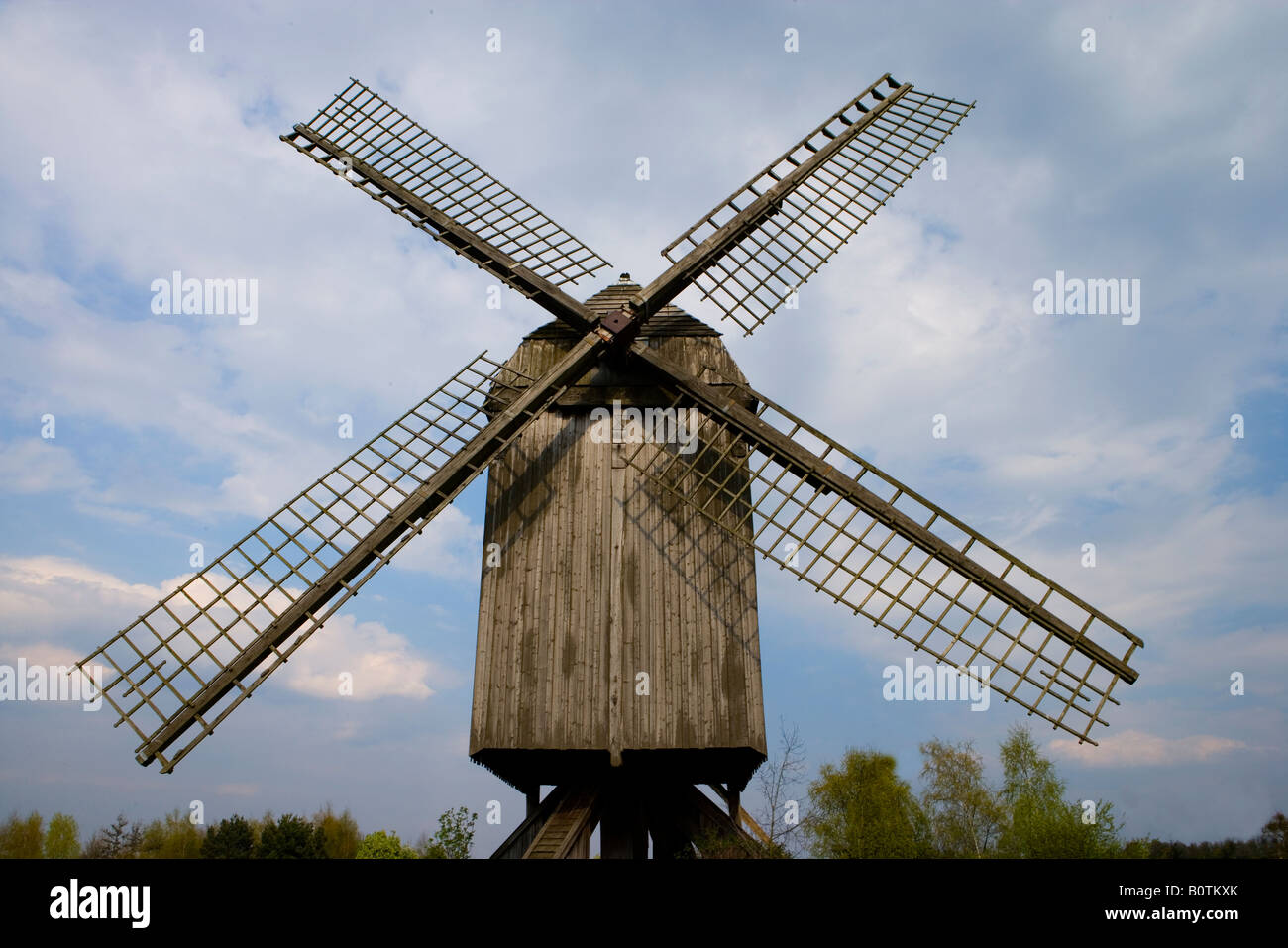 Internationales Wind- und Wassermühle Museum Gifhorn-Niedersachsen-Deutschland Stockfoto