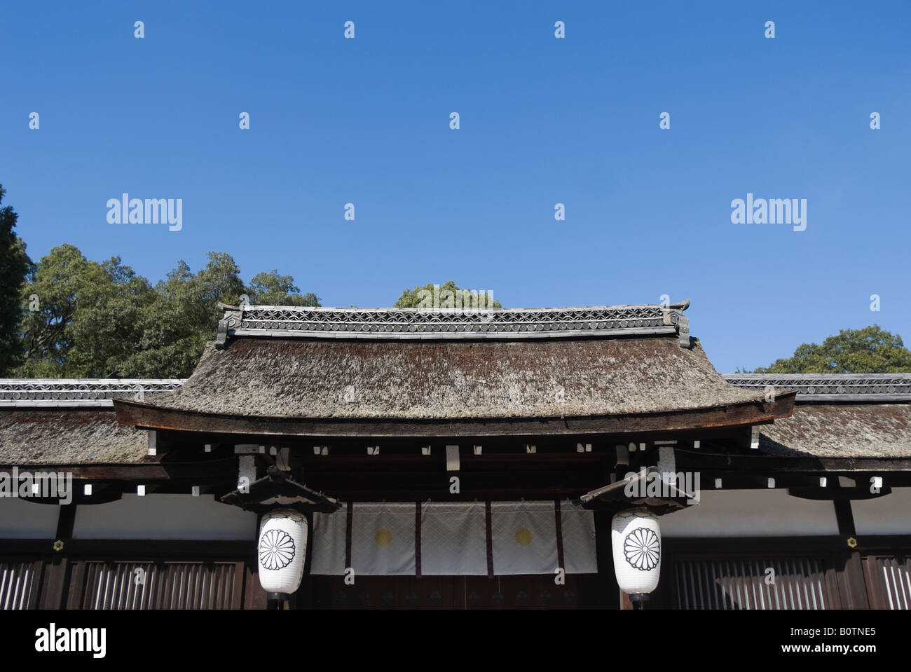 Shimogamo Schrein, Kyoto, Japan Stockfoto